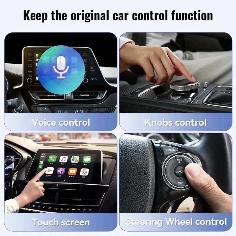 Wireless CarPlay and Android Auto Adapter