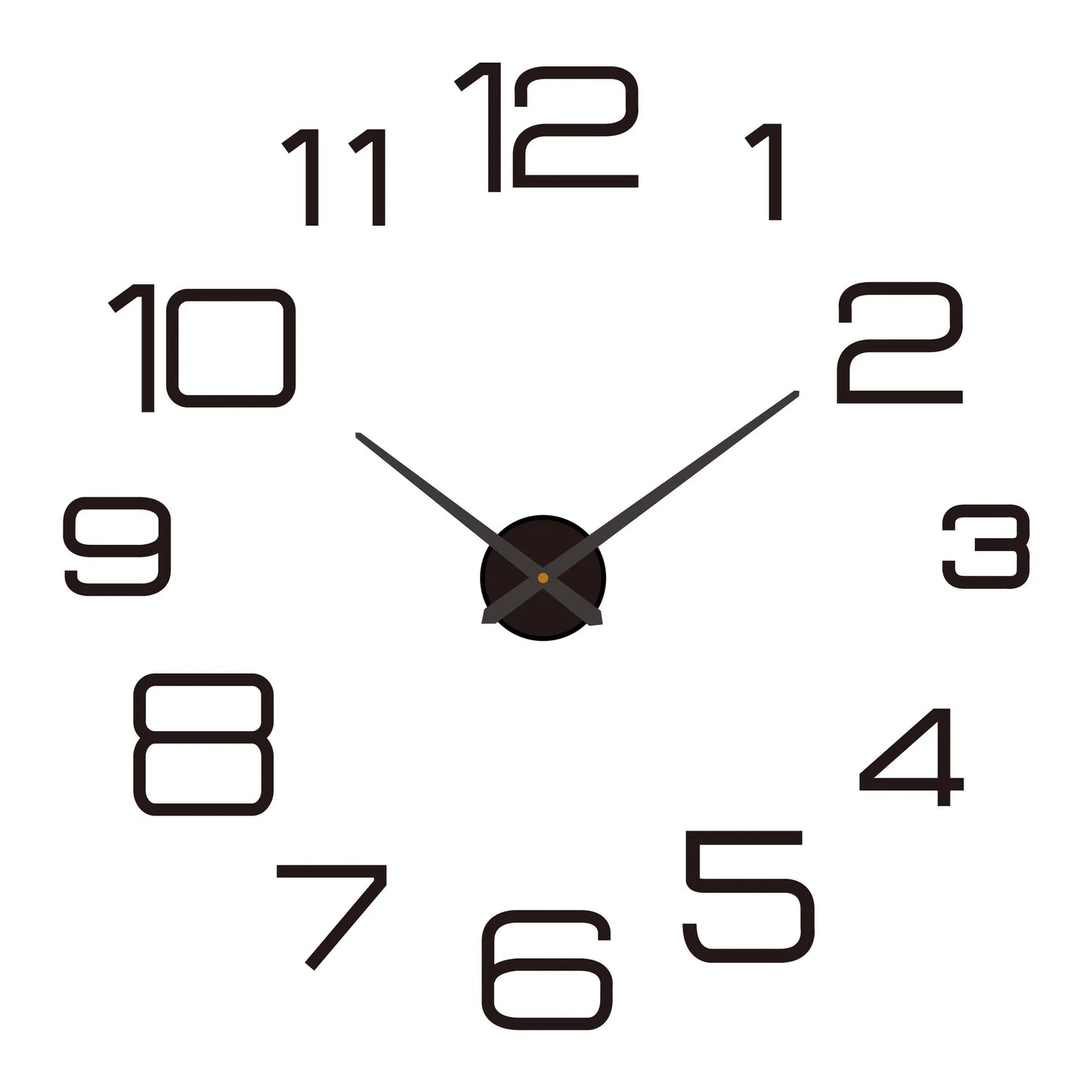 2023 Modern Design Large Wall Clock 3D